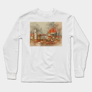 The Duomo in Florence. Long Sleeve T-Shirt